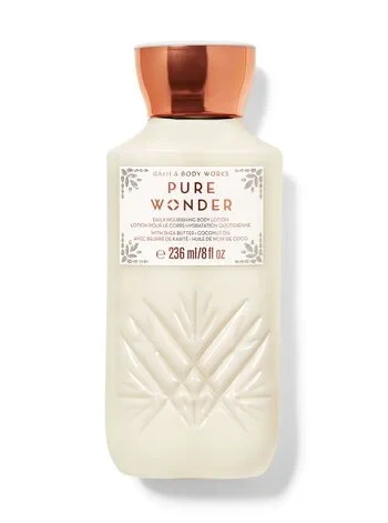 لوسیون بدن بث اند بادی ورکس pure wonder