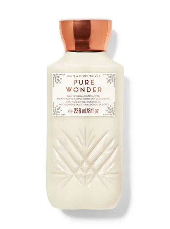 لوسیون بدن بث اند بادی ورکس pure wonder