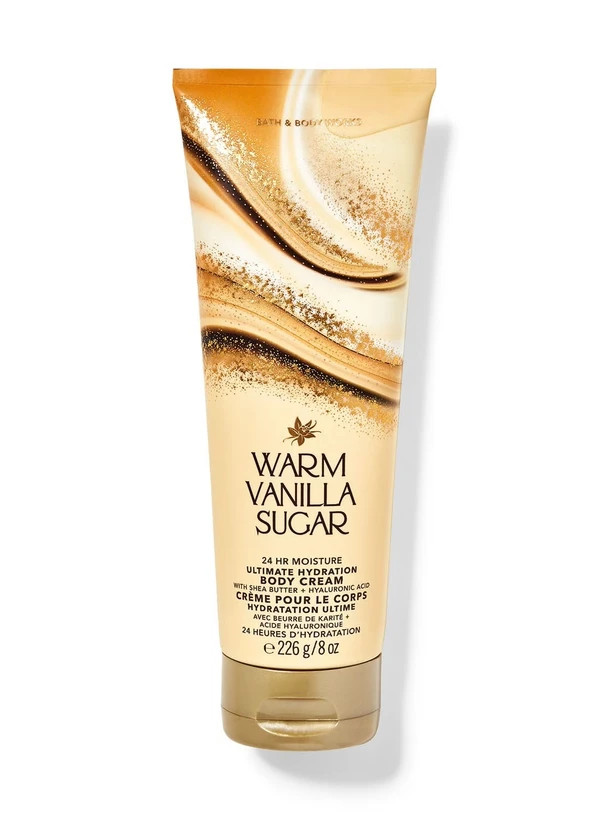 کرم بدن بث اند بادی ورکس warm vanilla sugar
