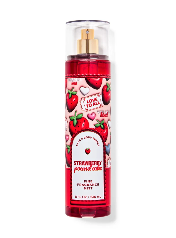 بادی میست بث اند بادی ورکس strawberry pound cake
