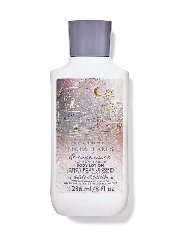 لوسیون بدن بث اند باذی ورکس snowflake cashmere