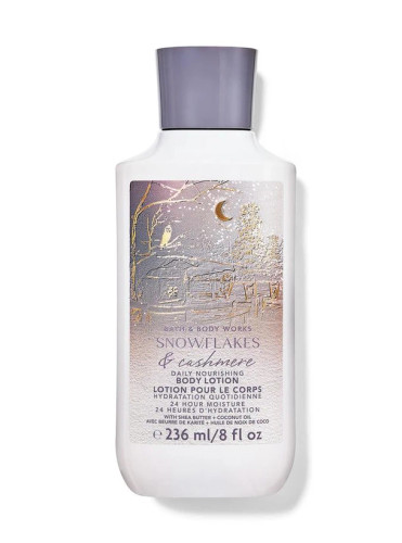 لوسیون بدن بث اند باذی ورکس snowflake cashmere