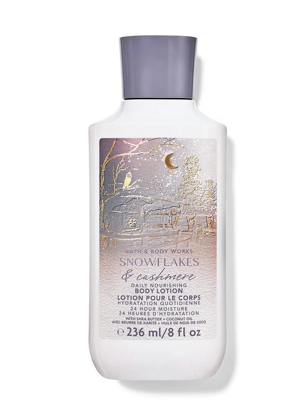 لوسیون بدن بث اند باذی ورکس snowflake cashmere