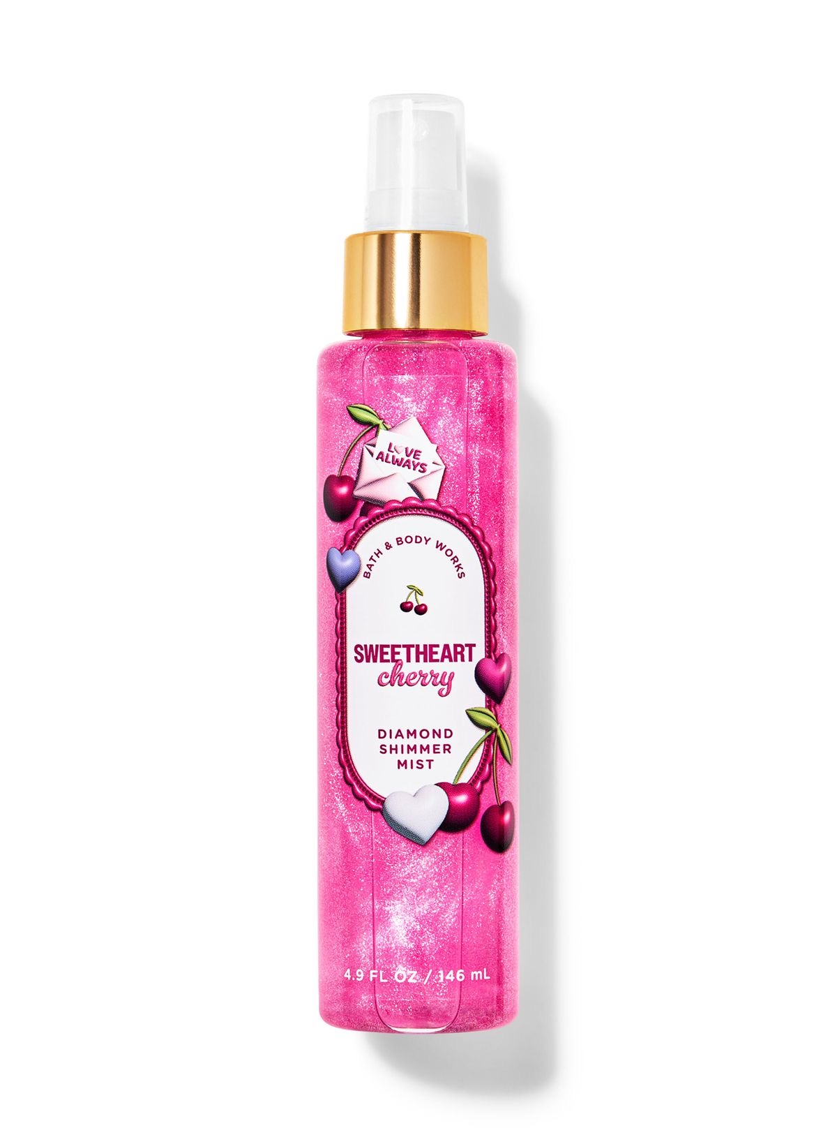 بادی میست شاین الماسی بث اند بادی ورکس sweetheart cherry