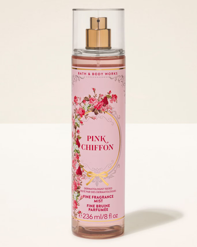 بادی میست بث اند بادی ورکس pink chiffon
