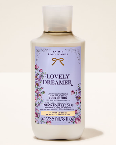 لوسیون بدن بث اند بادی ورکس lovely dreamer
