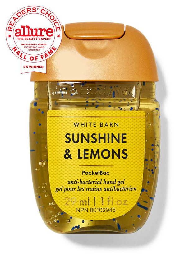 ژل دست بث اند بادی ورکس sunshine & lemons
