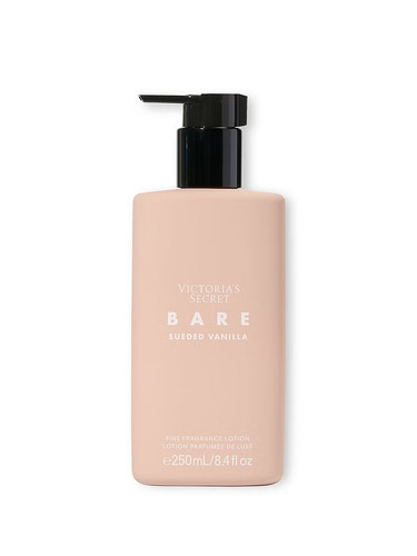 لوسیون بدن عطری ویکتوریا سکرت bare sueded vanilla