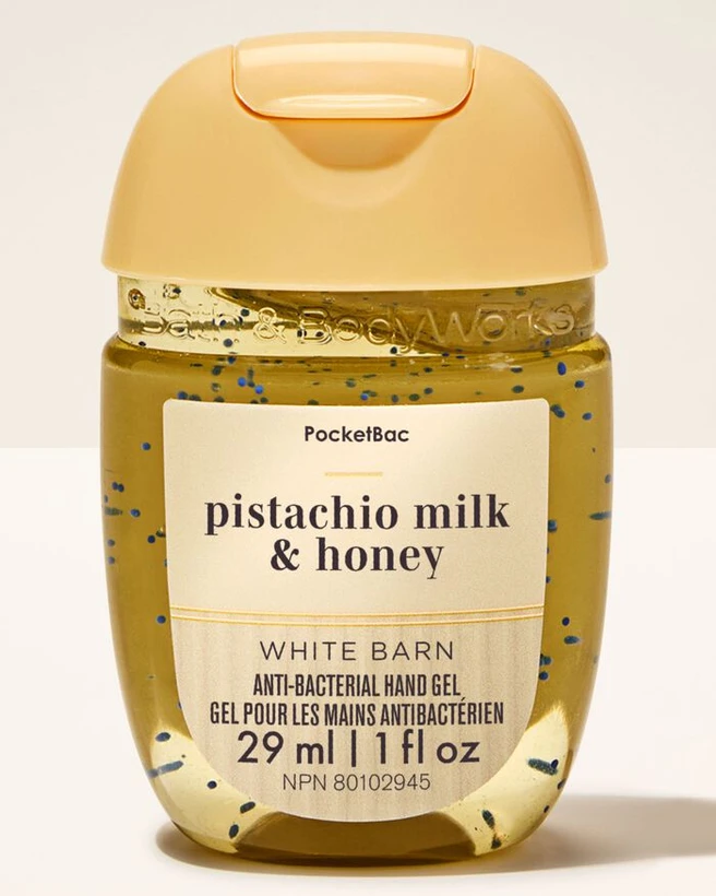 ژل دست بث اند بادی ورکس pistachio milk & honey