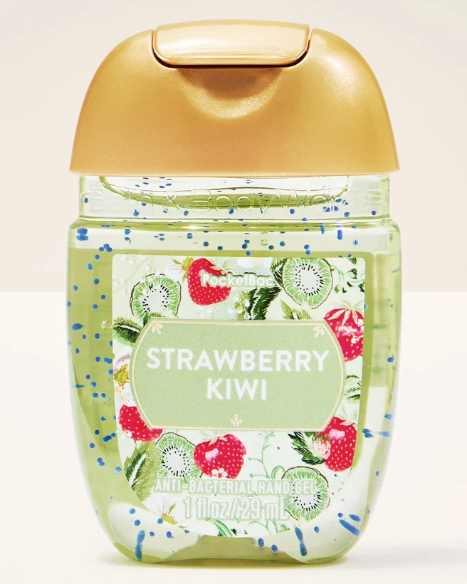 ژل دست بث اند بادی ورکس strawberry kiwi