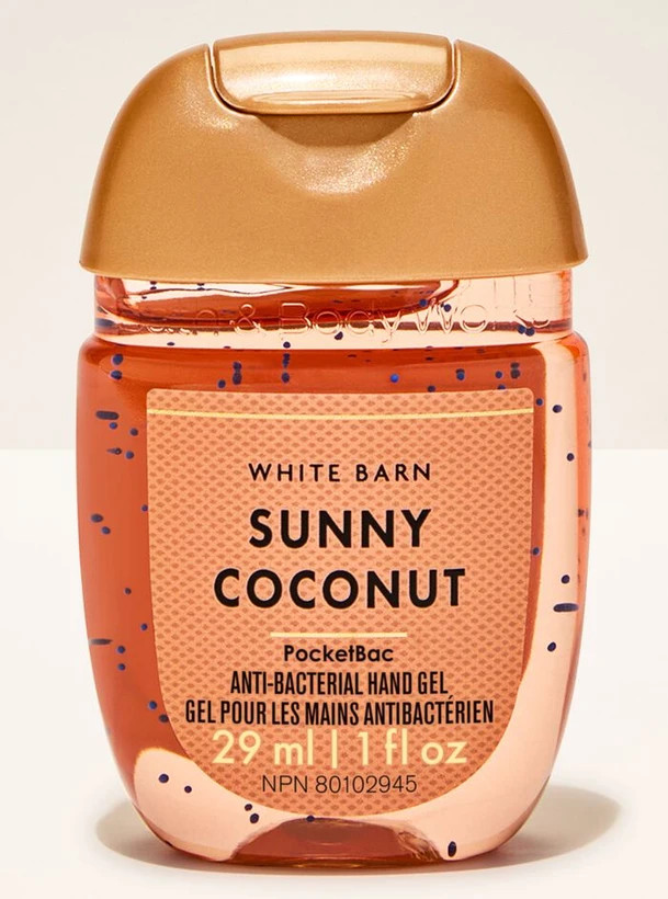 ژل دست بث اند بادی ورکس sunny coconut