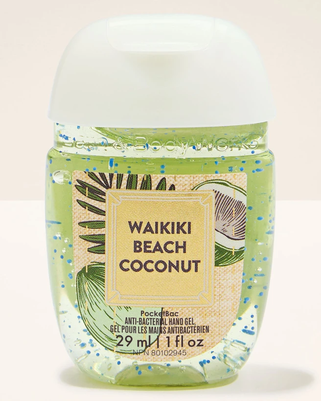 ژل دست بث اند بادی ورکس Waiki beach coconut