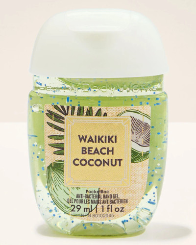 ژل دست بث اند بادی ورکس Waiki beach coconut