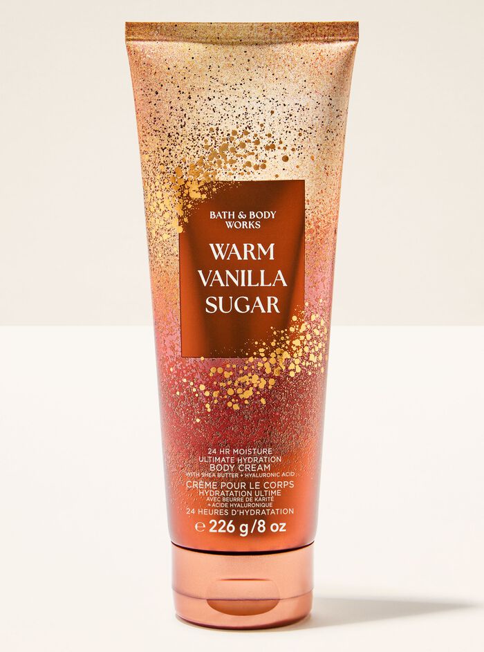 کرم بدن بث اند بادی ورکس warm vanilla sugar