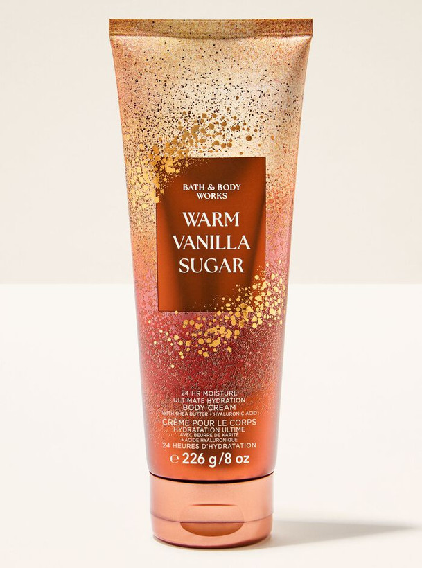 کرم بدن بث اند بادی ورکس warm vanilla sugar