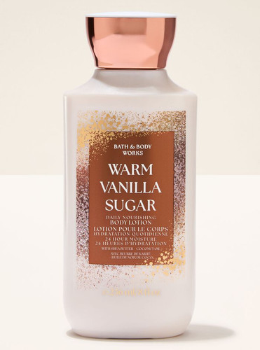 لوسیون بدن بث اند بادی ورکس warm vanilla sugar
